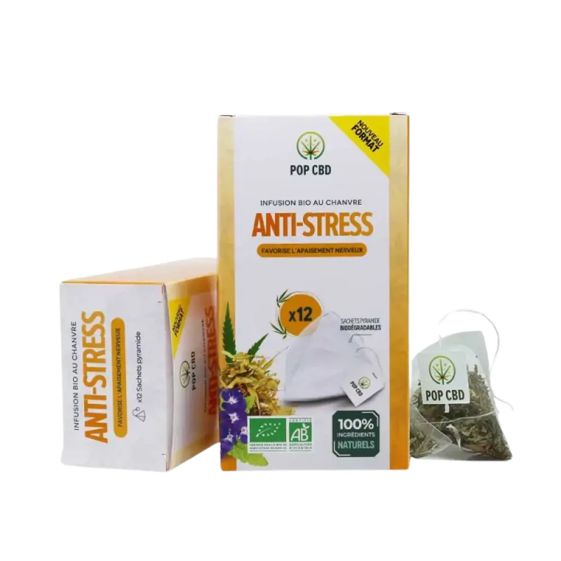 Infusion Anti-Stress CBD (Pop CBD)