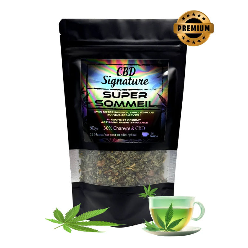 Infusion Chanvre CBD Super Sommeil