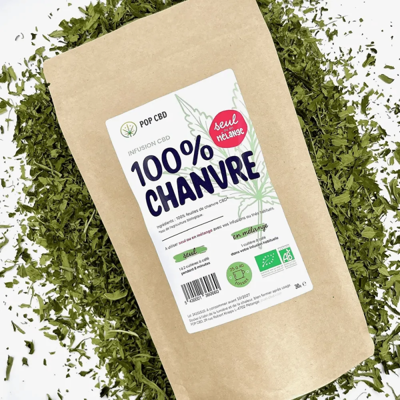 Tisane 100% Chanvre 30g (Pop CBD)