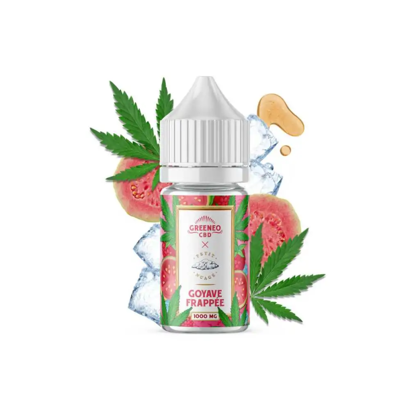 E-liquide CBD goyave frappée | GREENEO sans nicotine