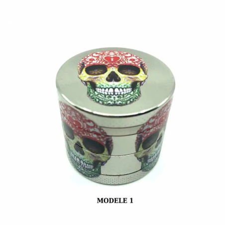 Grinder 40mm hippie skull | CHAMP HIGH