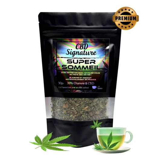 Infusion Chanvre CBD Super Sommeil