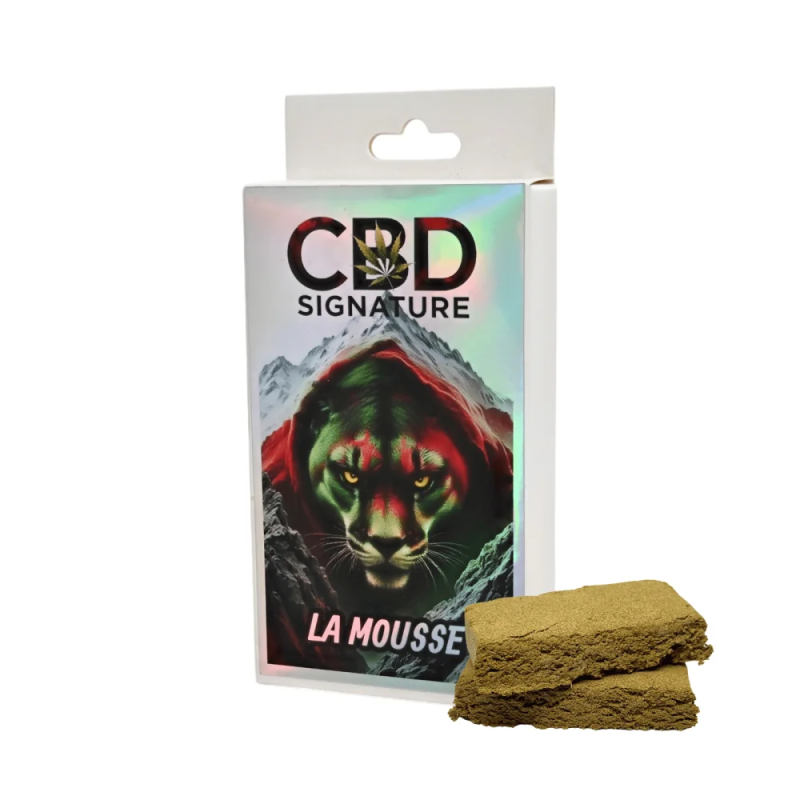 Résine de CBD La Mousse - CBD Signature
